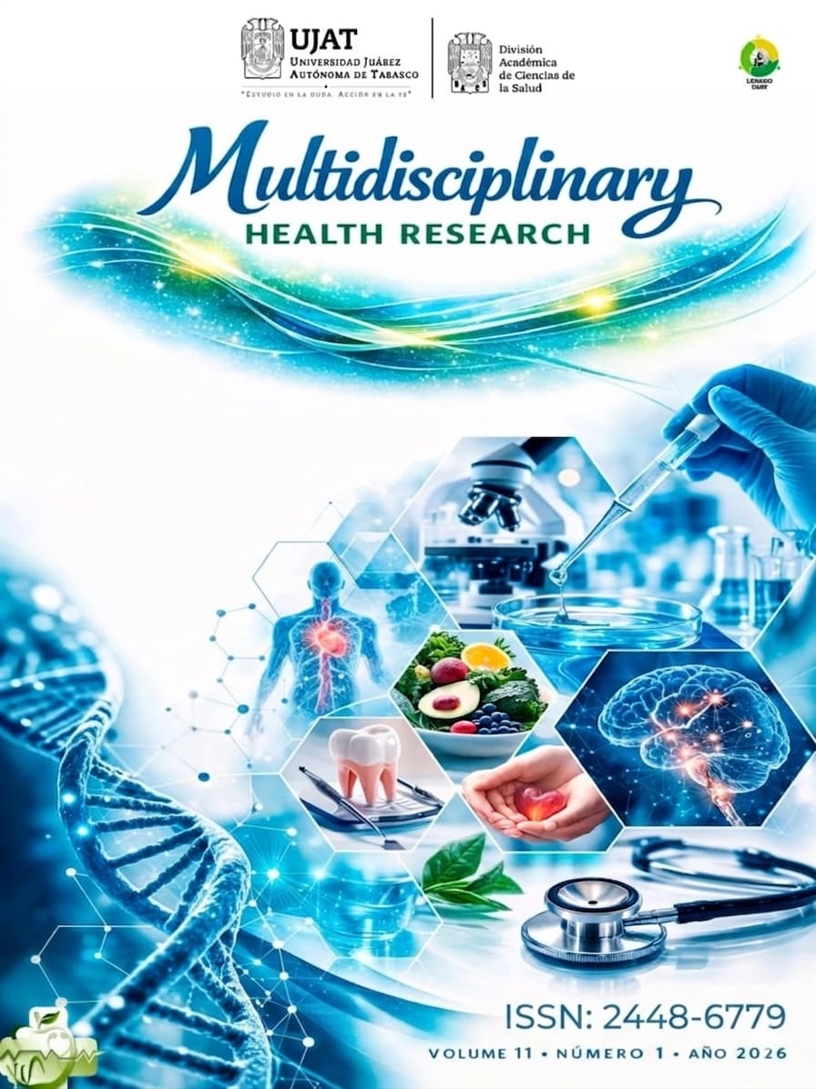 					Ver Vol. 11 Núm. 1 (2026): Revista Multidisciplinary Health Research
				